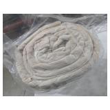 Velvet Quilt King Size: 1-Piece  Luxury Velvet Bedding Comforter - Lightweight Oversized Quilted Bedspread Coverlet for All Season - Light Taupe Quilt