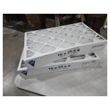 Atomic Filters 16x25x4 Merv 8 Pleated AC Furnace Filter - Case of 2