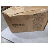 Cat Litter Box Plant Furniture Enclosure, Hidden Handwoven Rattan with Cat Litter Box and Artificial Plants, Odor Control Filter, Real Stones in Living Room, Bedroom, Corner Natural