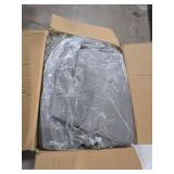 Priprilod 922/122 Gray Driver & Passenger Bottom & Top Lean Back Replacement Seat Cover Compatible with Chevy Silverado GMC Sierra Tahoe Suburban Avalanche Yukon XL 1999 2000 2001 2002