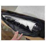 GYUEM Projector Screen with Stand Foldable Portable Movie Screen 120 Inch 16x9, HD 4K Double Sided Projection Movies Screen with Carry Bag for Indoor Outdoor Home Theater Backyard Cinema Travel