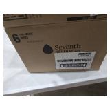 6 Pack Seventh Generation Lemongrass Citrus Disinfecting Wipes - 70ct