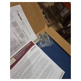 Coach House Heritage Decor 2 Simulated Garage Door Window Kit (Easy-Install Faux Windows), Decorative Hardware, Made in USA, Sandstone