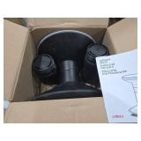 Storex Wiggle Stool Active Flexible Seating for Classroom and Home Study, Adjustable 12-18 Inch Height, Black (00300U01C)