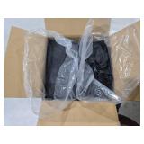 Camping Air Mattress Inflatable Air Bed Flocked Surface Travel Bed Sleeping Pad Air Bed for Outdoor Camping Tent Guest Travelling Navy Blue,2 PCS