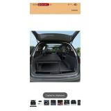 Folding Car Bed with Adjustable Height and Length, Camping Bed 600D Oxford Fabric Mattress,Carbon Steel Frame,Sleeping Platform for Vehicle 