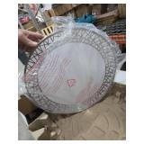 ASD 18 Inch LED Flush Mount Ceiling Light Fixture for Bedroom, 35W 1992LM 5CCT 2700K-5000K, Triac Dimmable Lights, Dining, Living Room, Kitchen Lamps, Modern Home Lighting Fixtures, Nickel, ETL