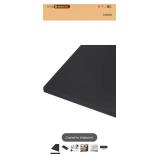 48\" x 24\" x 1/2\" HDPE Plastic Sheet, High Density Polyethylene Sheet Cutting Board Black Solid Block, [for DIY, Home Floor