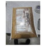 Topfinel Velvet Blackout Curtains Gold Brown Room Darkening Soundproof Insulated Curtains 84 Inch Long, Mordern Luxury Drapes for Living Room, Thick Back Tab Rod Pocket 2 Panels Christmas Winter Decor