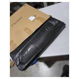 FSHNS Dog Potty Tray, Miniature Poodle Dog Pad Holder Tray, Pee Pad Holder for Small Dogs, Aiding Indoor Potty Training, 25x20 Inch (Navy Blue)