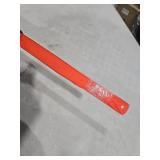 uxcell Straight Ruler 500mm 20 Inch Metric Stainless Steel Measuring Ruler Tool with Hanging Hole Inch & Centimeters Precision Drawing Ruler 2pcs