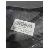 Red Rain Leather Steering Wheel Cover Cowhide Car Steering Wheel Cover Universal Size M / 15inch Fit Car/Auto/SUV Grey