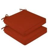 Outdoor Chair Cushions Set of 2, 19\" x 19\" x 3\" Patio Chair Cushion
