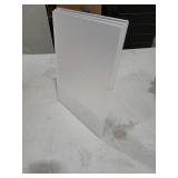 Shape Acrylic Qr Code Card Holders for Display Name Card Holder 3pcs.