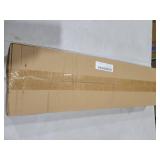 uxcell Stretchable Shower Curtain Rod Rack, Stainless Steel U Shaped Shower Curtain Rod No Drill for Bathroom Bathtub, 100cm/40\" Width, Black