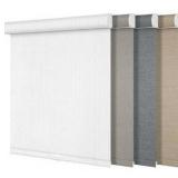 Blackout Roller Shades for Windows,Cordless,Linen Fabric Size 20\"wx72\"H