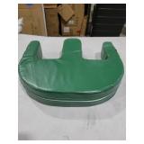 ERRULAN Bedridden Patient Turning Device, Elderly U Shape Turning Pillow, Anti-Decubitus Nursing Products with Handles, PU Leather Case Waterproof Detachable(Green)