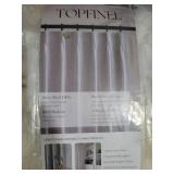 Toppinel Linen Blend Blackout Curtains