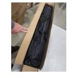 GYUEM Projector Screen with Stand Foldable Portable Movie Screen 120 Inch 16x9, HD 4K Double Sided Projection Movies Screen with Carry Bag for Indoor Outdoor Home Theater Backyard Cinema Travel