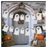 Halloween Ghost Paper Cutout Decorations