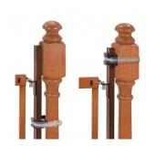 Summer Infant Banister to Banister Gate Mounting Kit - Fits Round or Square Banisters, Accommodates Most Hardware & Pressure Mount Baby Gates up to 37 Tall, Gate Sold Separately