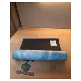 Addison Rugs Machine Washable Indoor/ Outdoor Chantille Moden Waves Rug Teal - 2 3  x 7 6 - Retail: $68