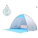 70.9x59x43.3 Inch Automatic Instant Pop-up Beach Tent Anti Sun Shelter Cabana for Camping Fishing Hiking Picnic,Beach Tent pop up - Retail: $122