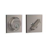 B60 Series Collins Satin Nickel Single Cylinder Deadbolt Certified Highest for Security and Durability