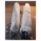 Butterfly Dorm Chair Faux Shearling Cream - Room Essentials (Set of 2) - Retail: $86