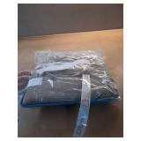 Sweet Home Collection Chair Cushion Memory Foam Pads Tufted Slip Non Skid Rubber Back U-Shaped 17  x 16  Seat Cover  2 Count (Pack of 1)  Turquoise - Retail: $16