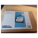 Memory Foam Filled Bean Bag Chair with Corduroy Cover Cream - Room Essentials - Retail: $85