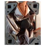 Outdoors One Push 10 ft x 10 ft Straight Leg Canopy - Orange