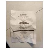 Outdoors One Push 10 ft x 10 ft Straight Leg Canopy - Orange