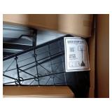 Spalding 54 in Angled Portable Basketball Hoop Black - Basketball Systems at Academy Sports - Retail: $350