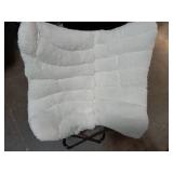 Butterfly Dorm Chair Faux Shearling Cream - Room Essentials