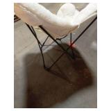 Butterfly Dorm Chair Faux Shearling Cream - Room Essentials