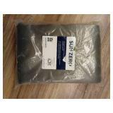 52\"x63\" Sun Zero Blackout Oslo Theater Grade Rod Pocket Curtain Panel Gray: Noise Reduction, Energy Efficient - Retail: $66