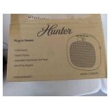 Hunter Set of 2 Plug-in Space Heater with Digital Display - Retail: $24