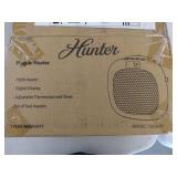 Hunter 750W Plug-in Digital Space Heater Set - Retail: $39