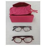 Prive Revaux Diamond Set Blue Light Reading Glasses - Retail: $25