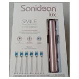 Soniclean Lux Electric Toothbrush with 6 Brush Heads - Retail: $89