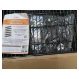 Black Anthracite 6-Tier Steel Wire Shelving Unit (48 in. W x 77 in. H x 18 in. D) - Retail: $230