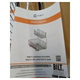 TRINITY - Sliding Undersink Organizer | Chrome - Chrome 2-pack  - Retail: $159