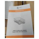 17.7 in. x 11.5 in. Single Sliding Drawer 2-pack  - Retail: $51