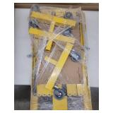 Industrial Security Gate with Wheels - Retail: $225