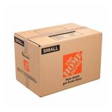 Set of [20] 17 in. L x 11 in. W x 11 in. D Small Moving Shipping and Packing Box with Handles - Retail: $40