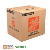 Set of [10] 24 in. L x 20 in. W x 21 in. D Extra-Large Moving Box with Handles - Retail: $30