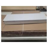 Set of [50] White Corrugated Shipping Boxes - Bulk Pack 21.5 x 6.5 x 2.5 - Retail: $25