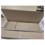 Set of [50] White Corrugated Shipping Boxes - Bulk Pack 21.5 x 6.5 x 2.5 - Retail: $25