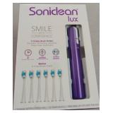 Soniclean Lux Electric Toothbrush Set with 6 Brush Heads - Retail: $89